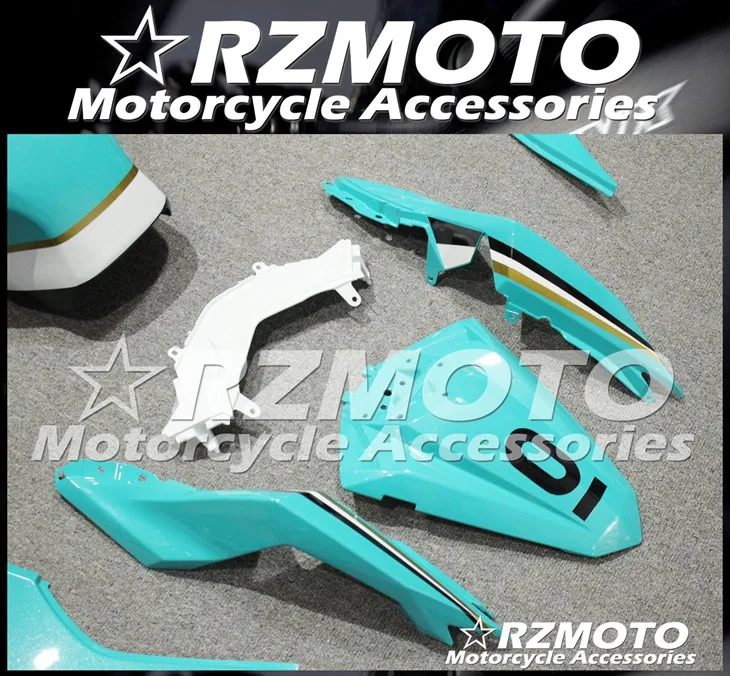 

New ABS Motorcycle Fairing Kits Fit for Kawasaki Ninja300 EX300 2013 2014 2015 2016 2017 ZX300R 13 14 15 16 17 Custom Sky blue
