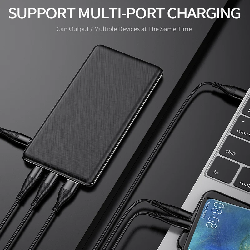 Power Bank 10000mAh YKZ Poverbank QC 3,0 2,0 type-C PD Быстрая зарядка внешний аккумулятор для iPhone X samsung Pover bank