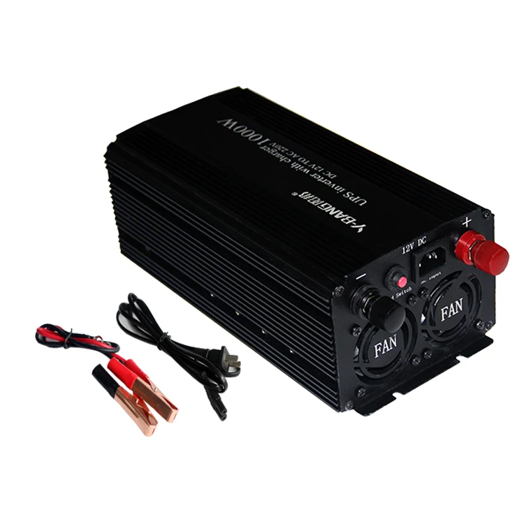 

DC to AC Rechargeable UPS 1000w inverter with battery charger