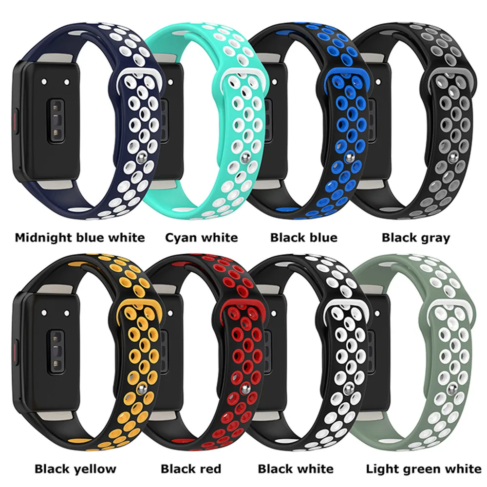 

Многоцветный ремешок для смарт-часов/ремешок для Huawei Band 6/Honor Band 6