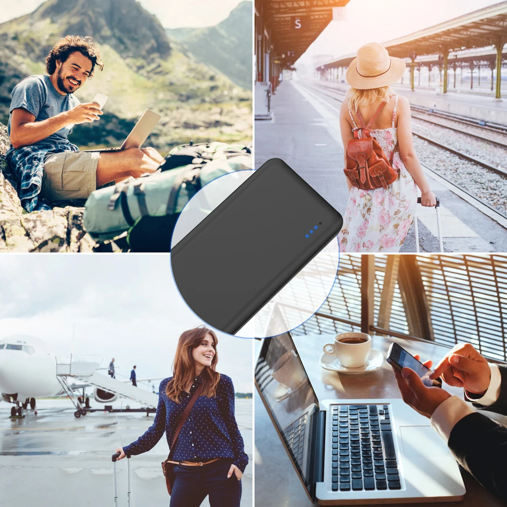 

ALLPOWERS 26800mAh Power Bank PD 45W Battery Charger for iPhone 11 12 Pro 7 8 X Xr iPad MacBook Huawei Xiaomi Samsung OPPO.