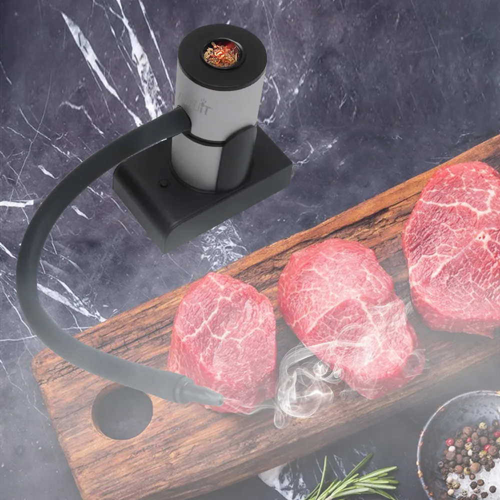 BORUiT портативный молекулярная кухня дым Infuser еда холодный генератор курительная