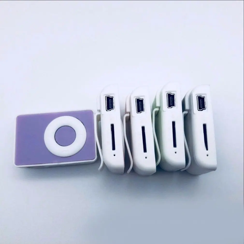 MX-307 Мини C Тип USB металлический зажим Micro SD TF слот для карты музыкальный mp3-плеер