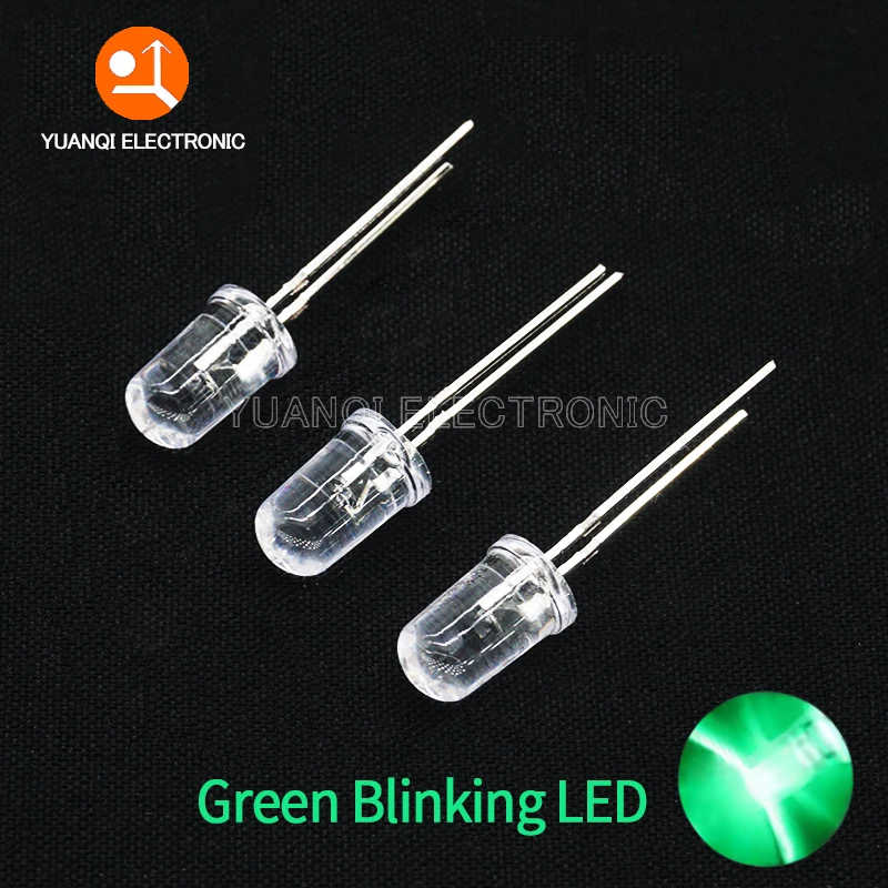 50 шт. 5 мм белый зеленый красный синий желтый светоизлучающие диоды
