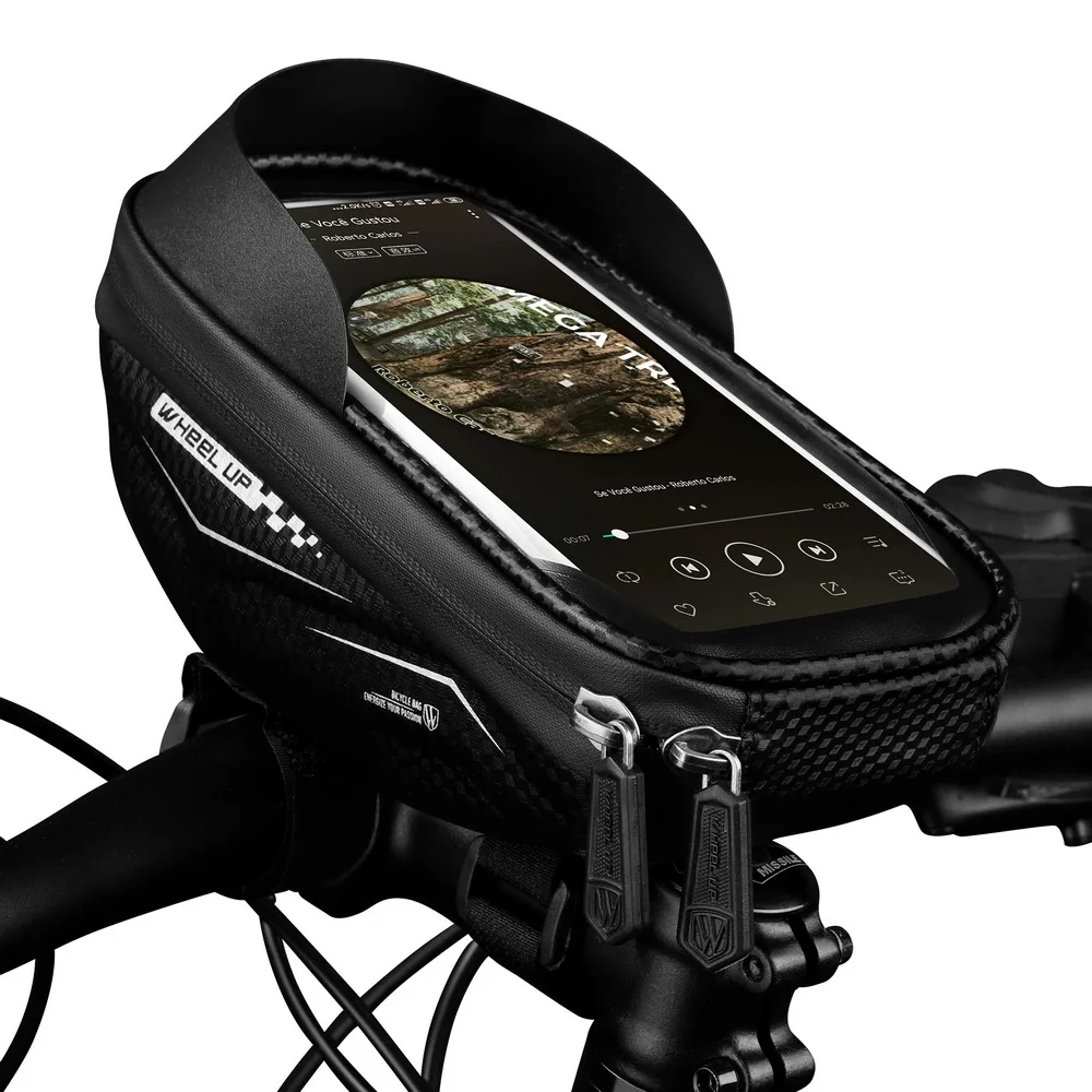 

6,5 дюймовый чехол для телефона с сенсорным экраном, непромокаемая сумка для велосипеда, держатель для передней верхней части, велосипедная ...