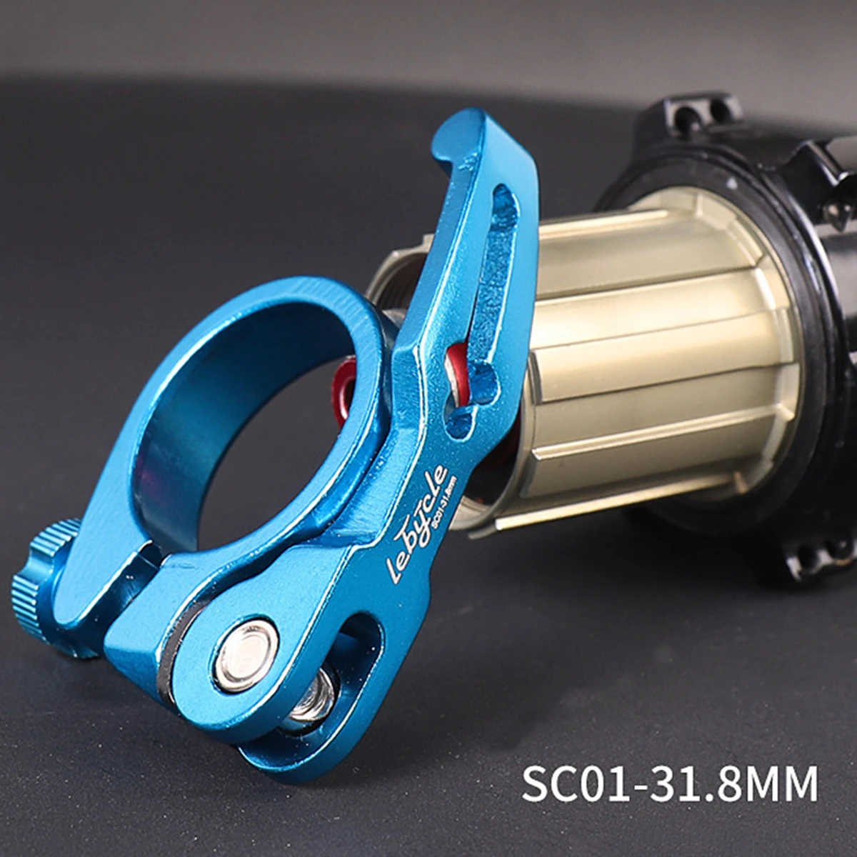 

Adjustable MTB Mountain Bike Bolt Seatpost Clamp 31.8/34.9MM For 27.2/30.8/31.6mm Seat Pipe Bike Accessories