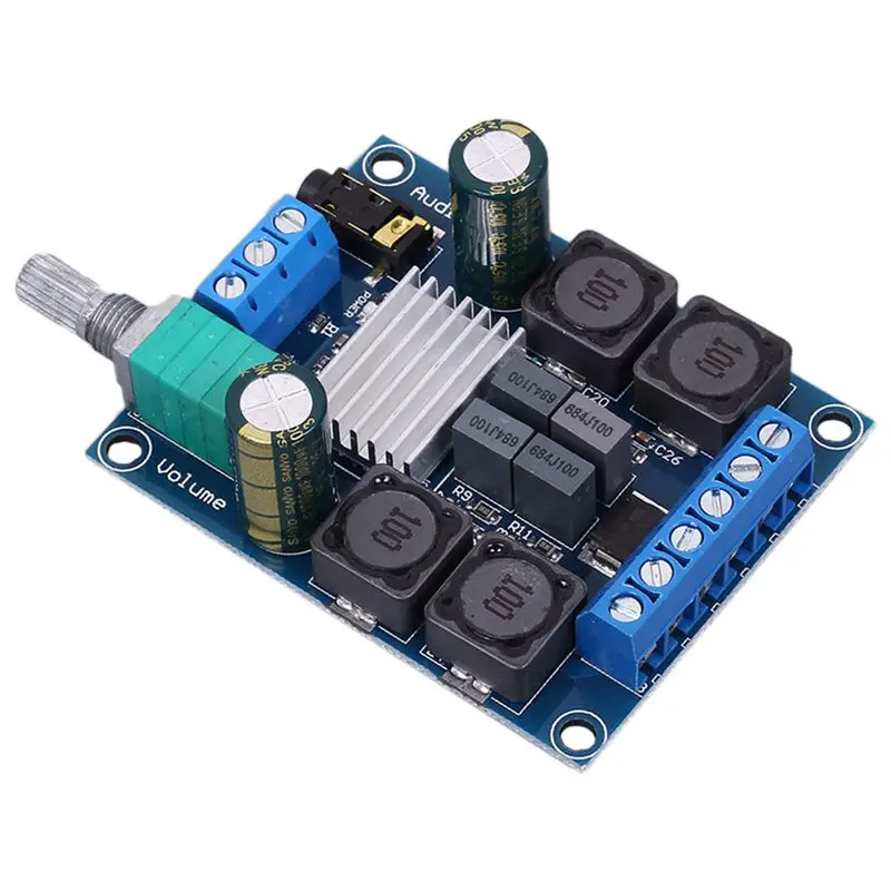 

2x50W TPA3116D2 Dual Channel Stereo Digital Amplifier Board DC 4.5-27V Class D
