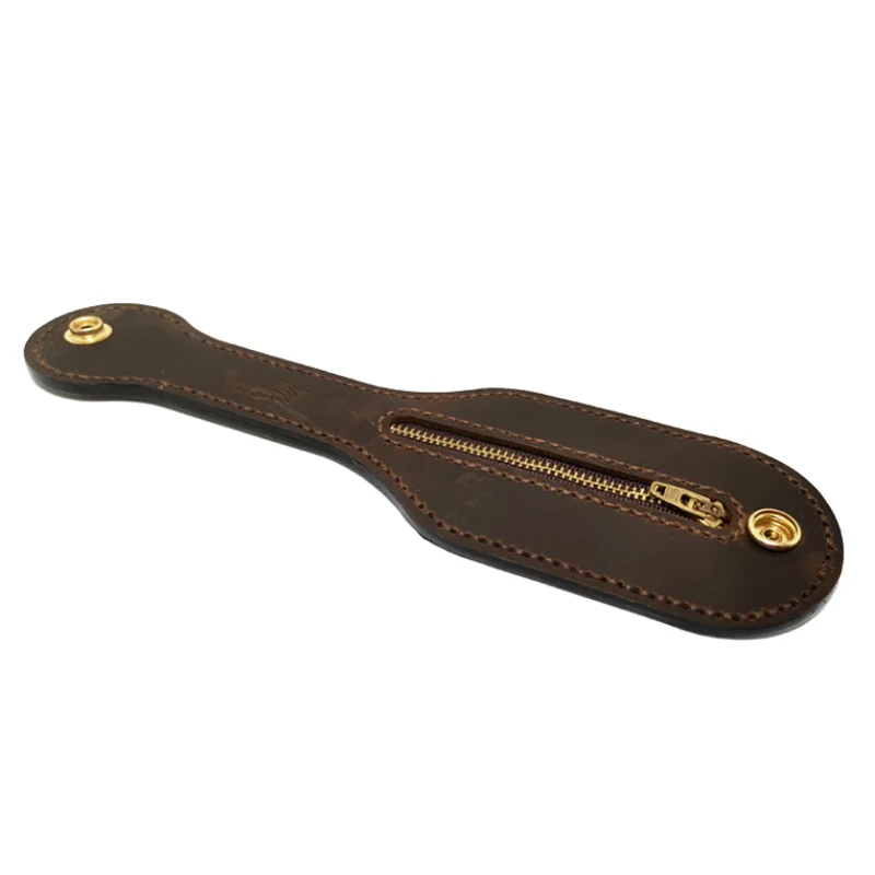 Новинка-новая кожаная ракетка Бостонская монета с карманом для монет из толстой