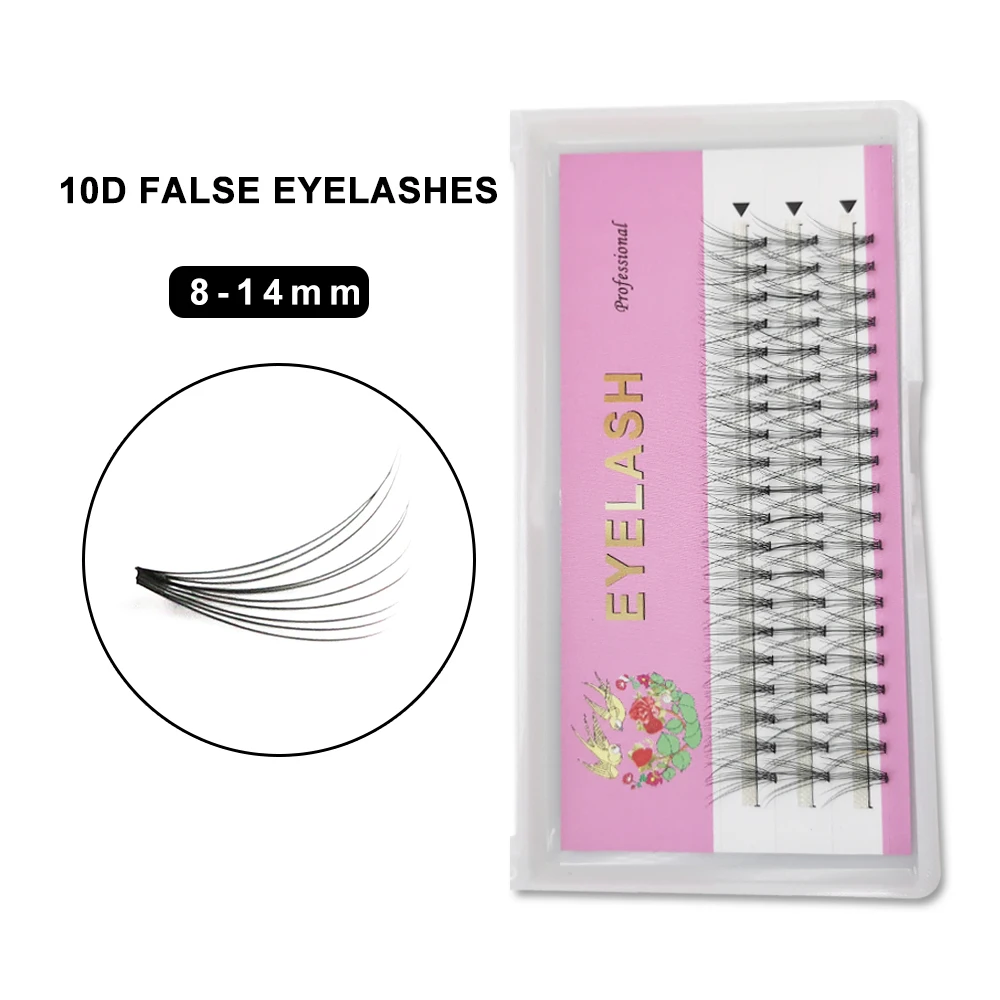 

AINIFLY 10d Premade Fans False Eyelash Artificial Mink Natural Eyelashes 8-14mm Individual Fans Lashes Extensions Make Up