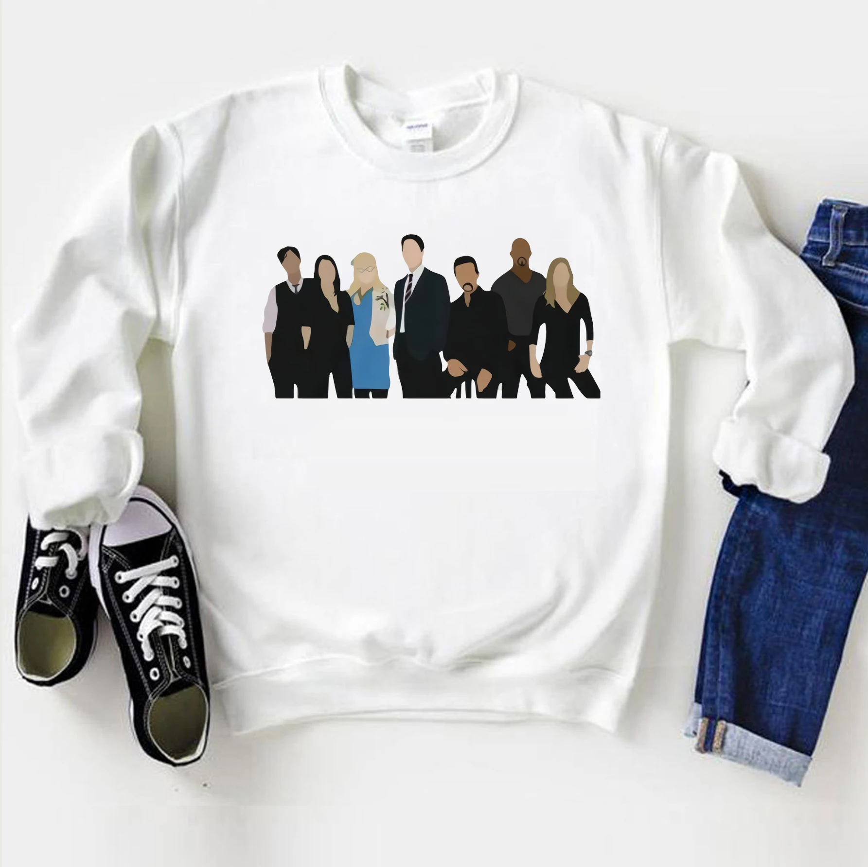 Свитшот унисекс с круглым вырезом без лица 2020 | Толстовки и свитшоты