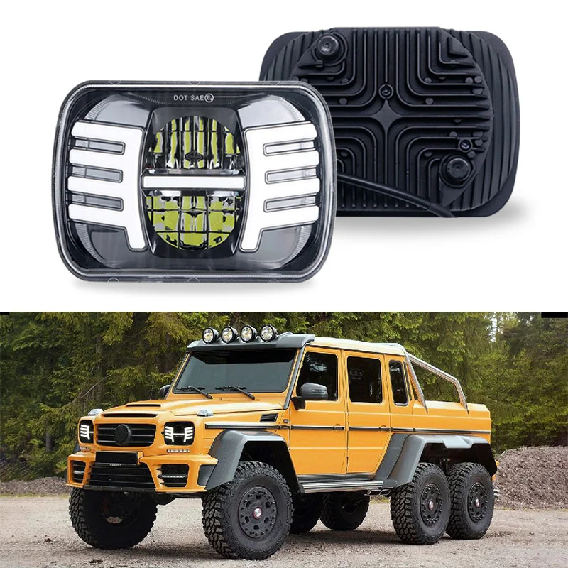 5x7 &quotавтомобильный светильник квадратный Габаритные огни s 5X7 дюймов проектор