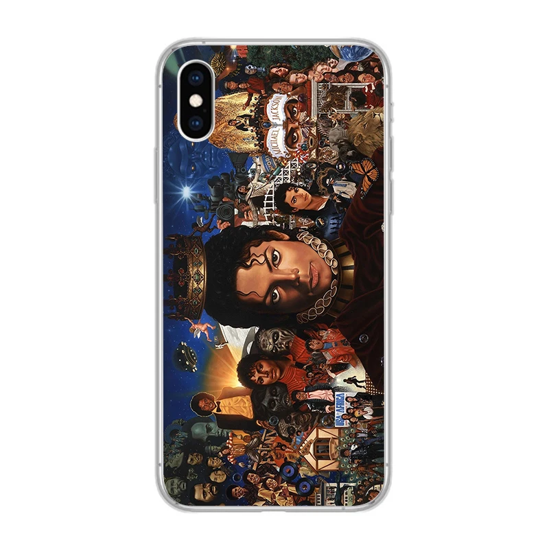 Чехол ciciber для телефона с Майклом Джексоном iPhone 11 Pro Max X XR XS MAX чехол 8 7 6 6S Plus 5 мягкий