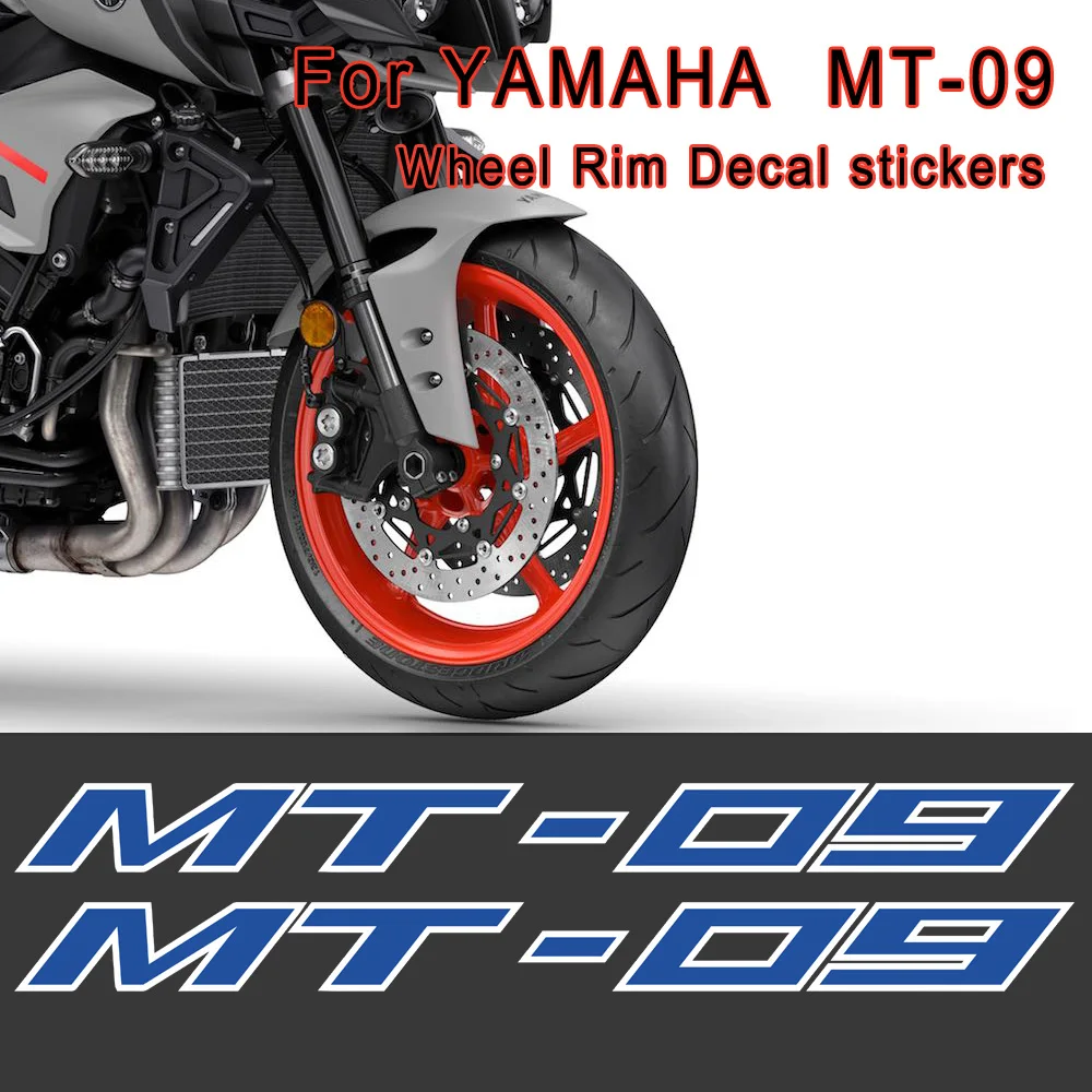 MT 09 наклейка на мотоцикл наклейка полосы обода колеса для YAMAHA MT-09 MT09 MT 09 шлем Танк корпус оболочка печать пленка