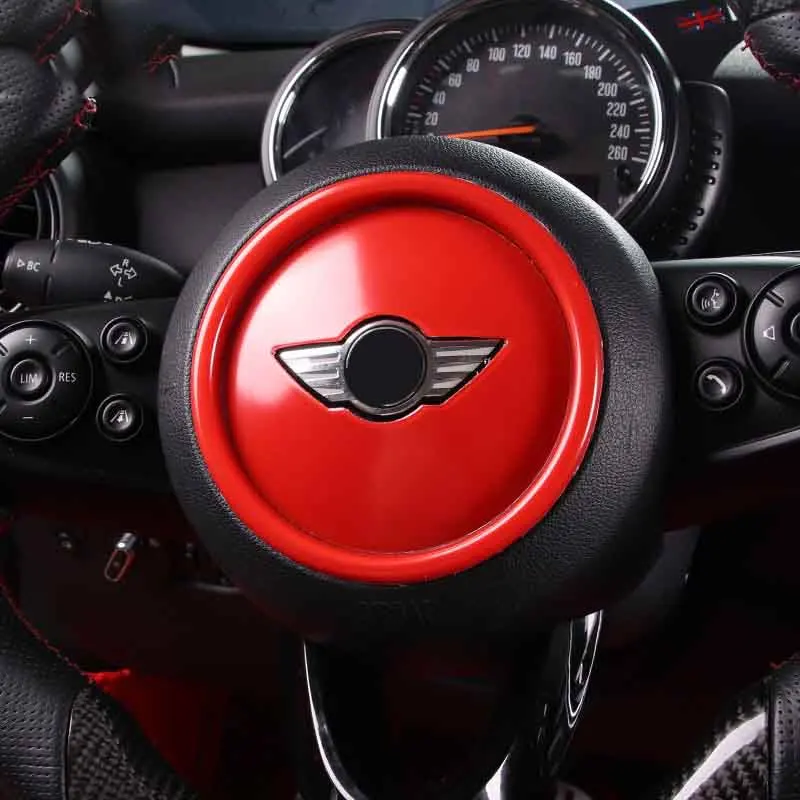 Наклейка ABS Юнион Джек центр рулевого колеса декоративная наклейка для BMW MINI Cooper