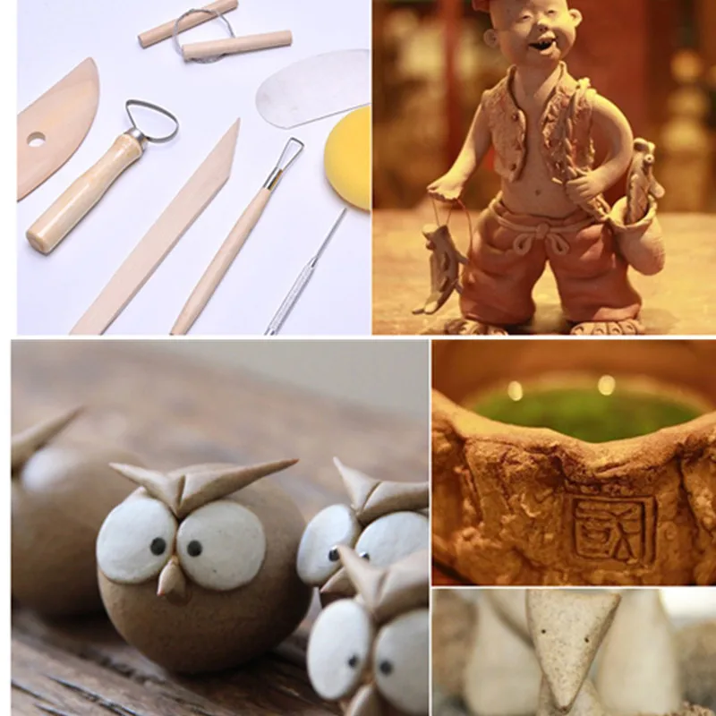 Полимерная глиняная скульптура набор инструментов-8 шт инструменты для