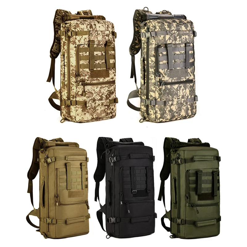 50L большой портативный рюкзак для мужчин и женщин мужская сумка-мессенджер