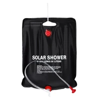 20l solar power shower bag outdoor heat water bathing bag for camping hiking