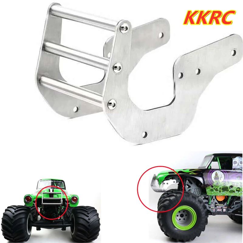 

Losi LMT Stainless Steel Front Bumper For 1/10 RC Car Bigfoot Buggy LOSI LMT 4WD Solid Axle Monster Truck