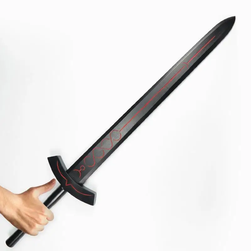 Деревянный меч оружие Alter Saber Аниме Косплей Excalibur игра деревянный самурайский нож