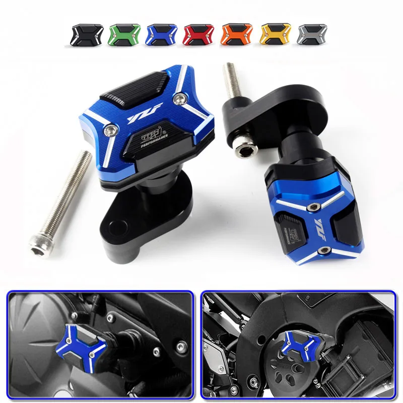 

Защитные накладки для рамы мотоцикла, для Yamaha YZF R1 2004, 2005, 2006, 2007, 2008, CNC, защита от падения