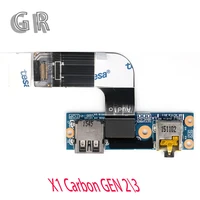 new original laptop lenovo thinkpad x1 carbon gen 23 audio subcard usb port board fru 04x5600