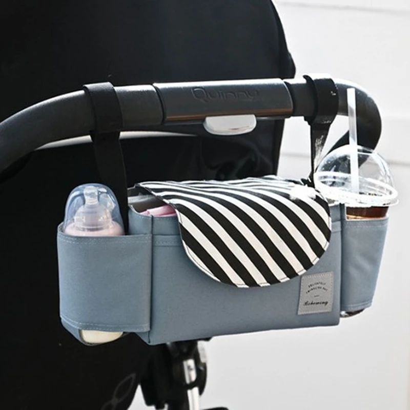 

Baby Stroller Bag Nappy Diaper Transport Bag Hanging Basket Storage Organizer Travel Feeding Bottle Bag Stroller Accessories