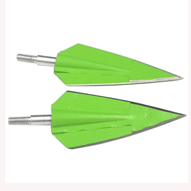 160 Grain Blade Broadhead 2 Fixed Stainless steel For Outdoor Shooting Hunting Accessory Free ShippingBows and Arrows Tips | Спорт и