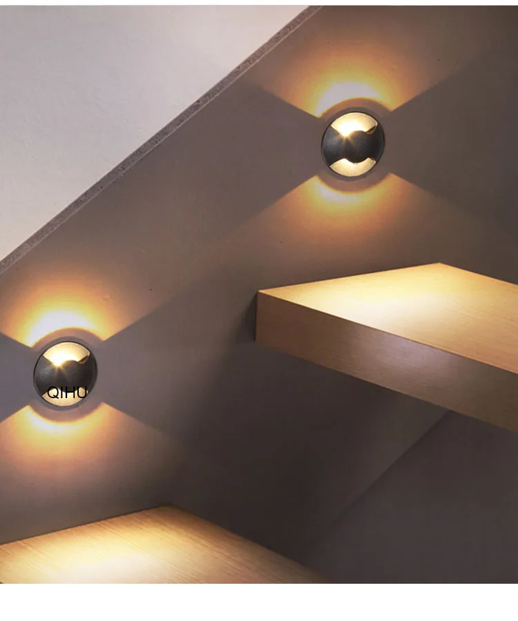 Светодиодный подземный светильник RGB 3 Вт 5 12 В постоянного тока для улицы сада