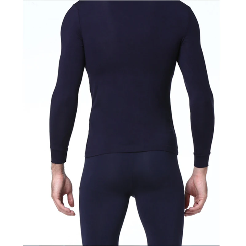 2 Sets Men's Good Quality Warm Pajama Underwear Tight Thin Set