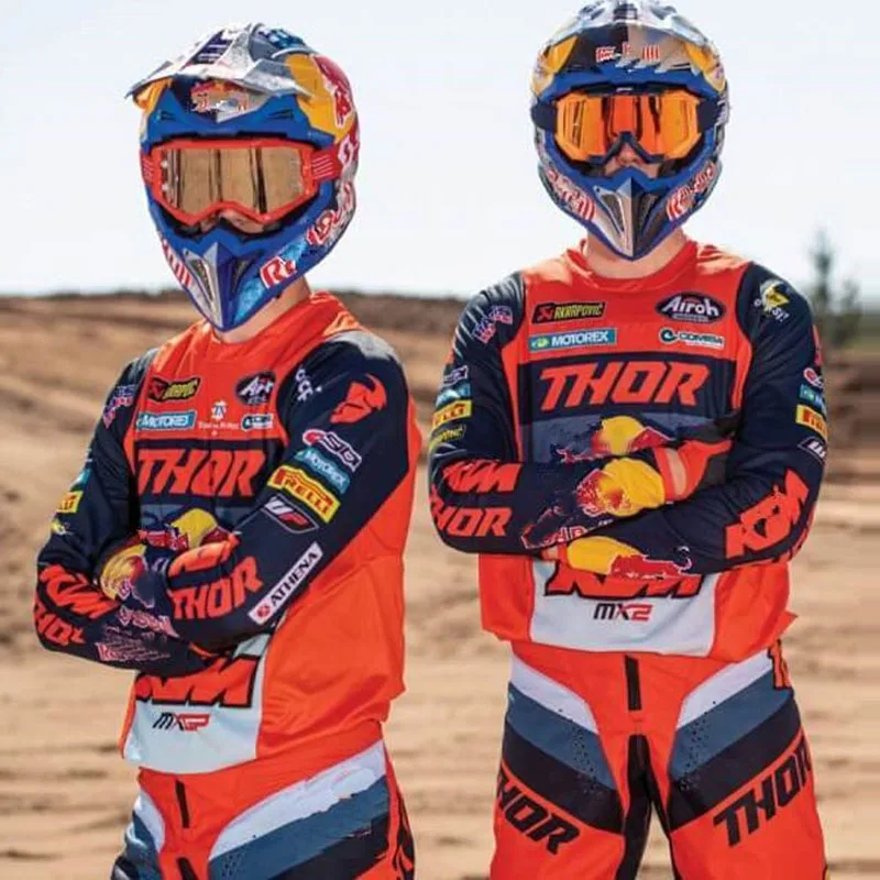 Новинка 2021 комплект оборудования для мотокросса Rapid FOX enduro mx Джерси и брюки flexair