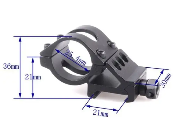 

Tilted Straight Torch Flashlight Clip