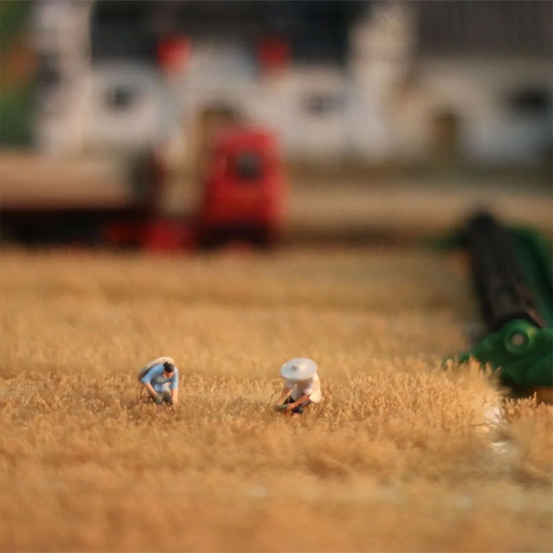 Модель рисового поля в масштабе 1:72 1:87 серия трав Игрушечная модель поезд песок