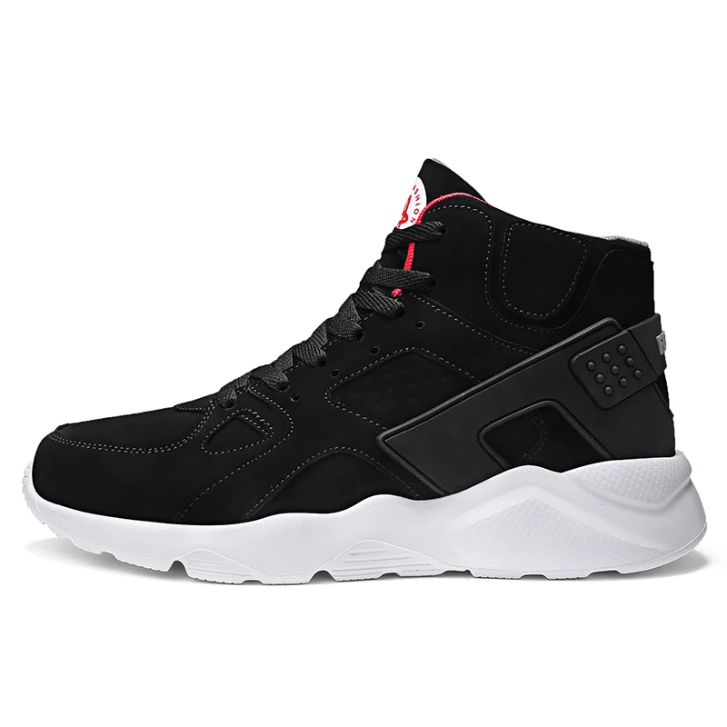 

2021 Autumn Men's Shoes Casuals Lace-Up Solid Cross-tied Round Toe Fashion Concise All-match Non-slip Platform Shoes