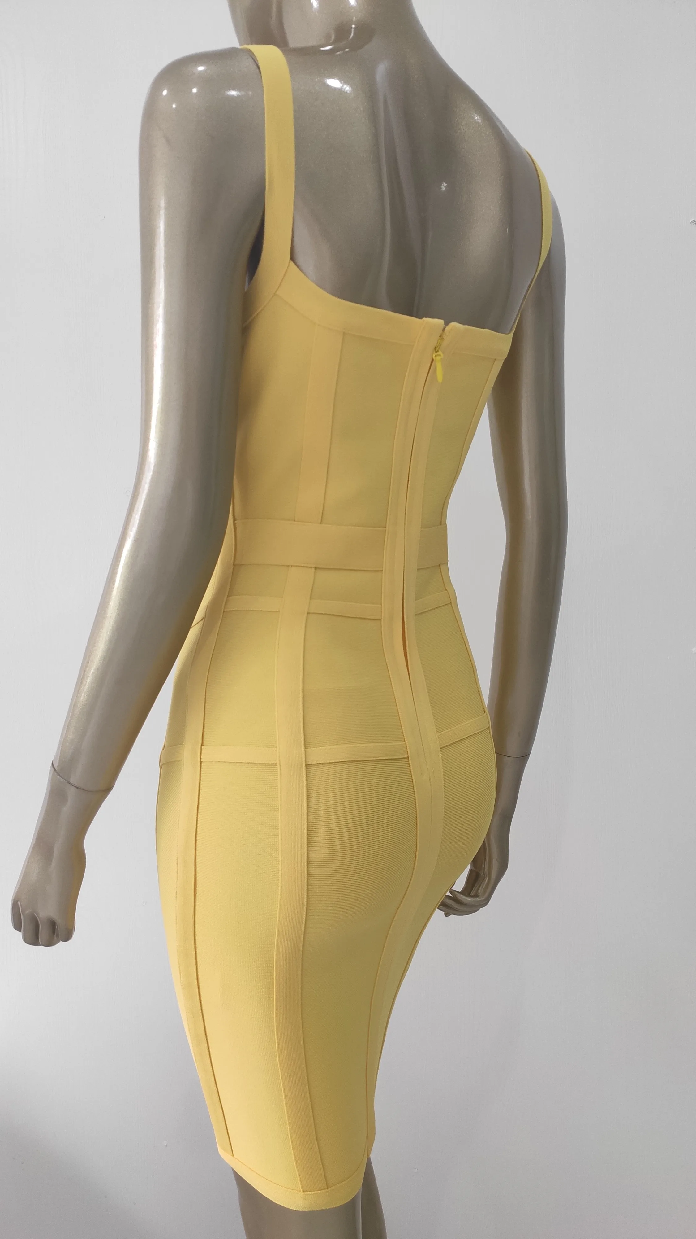 Новое поступление Для женщин сексуальное летнее платье модное неоновый зеленый