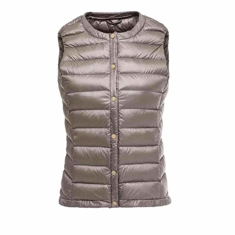 Женский жилет ftaylor белый ультра легкий пуховик на утином пуху Размер 3xl|Женские