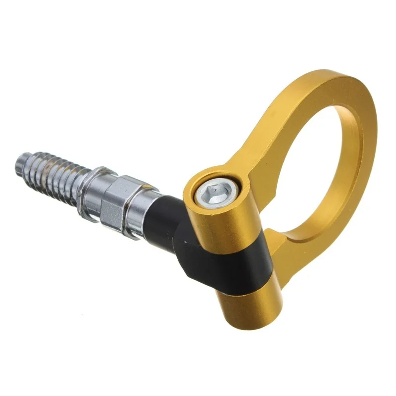 

Universal Car Styling Trailer Hooks Sticker Decoration Car Towing Bar Racing Tow Hook Simulation Racing Ring Vehicle Towing