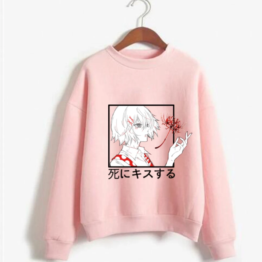 

Anime Tokyo Ghoul Hoodie Fashion Round Neck Loose Casual Spring and Autumn