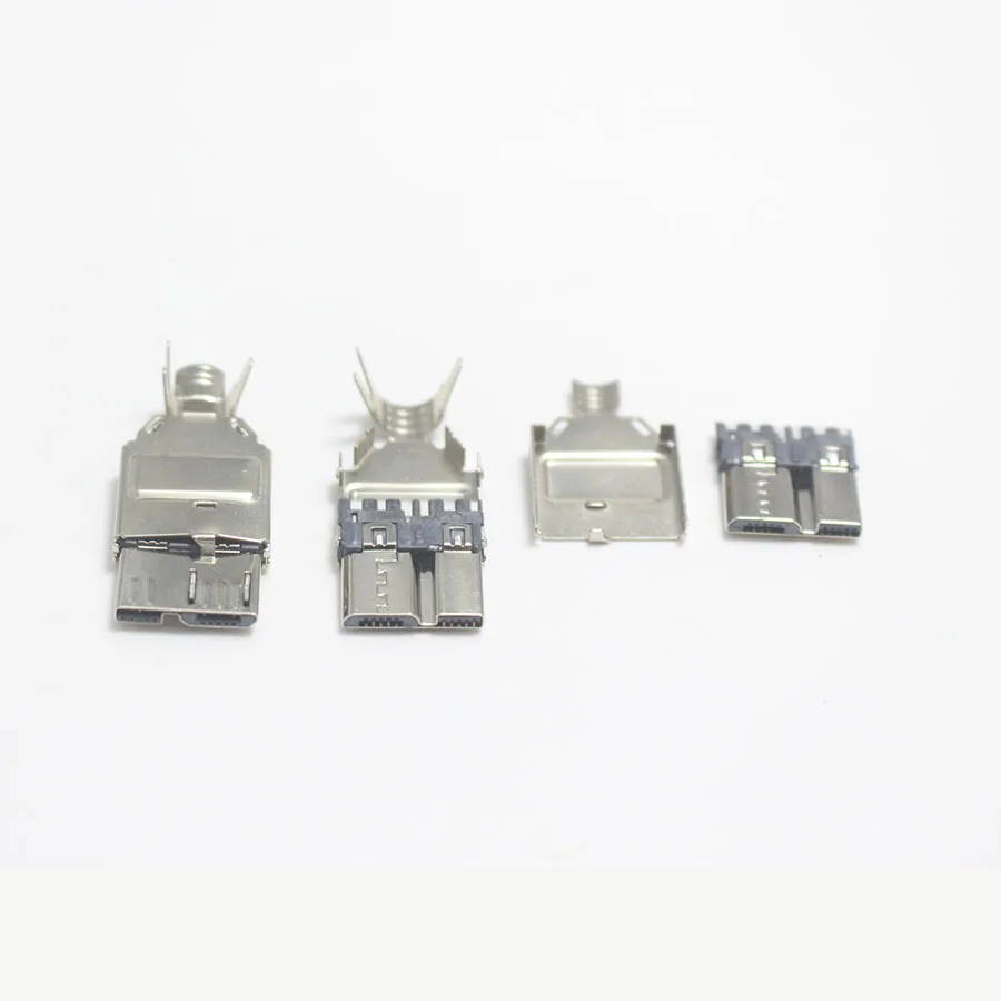 2/5/10x Micro USB 3 0 штепсельная вилка типа папа штепсельные вилки для заряда 4 в 1 сделай