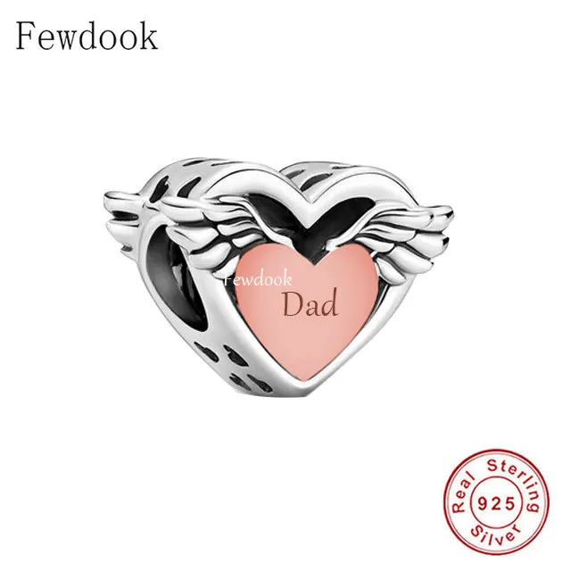 Браслет из серебра 925 пробы с шармами золото ангельские крылья | Украшения и