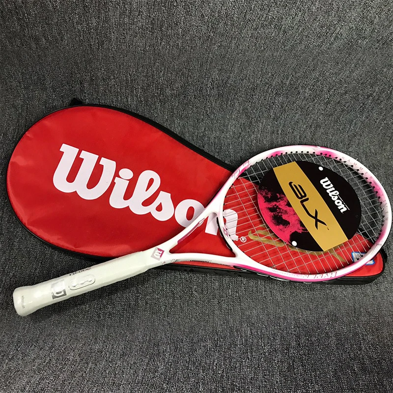 

BLX Carbon Fiber Full Court Professional Tennis Racket Offensive Nano High Elastic Full Carbon Ultra Light Tennis Racket