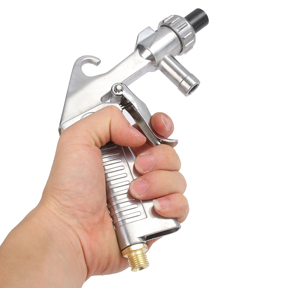 Handheld Pneumatic Sandblaster Sandblasting Spray Gun with Nozzles Anti-rust Sand Blasting Abrasive Power Tools Kit | Инструменты