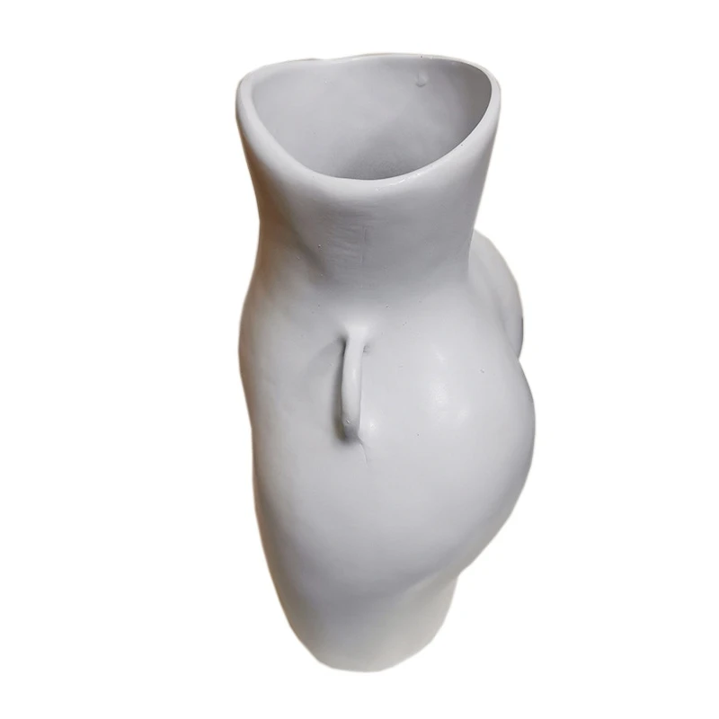 

Resin Human Body Art Vase Butt Nude Handicraft Home Decor Flower Pot