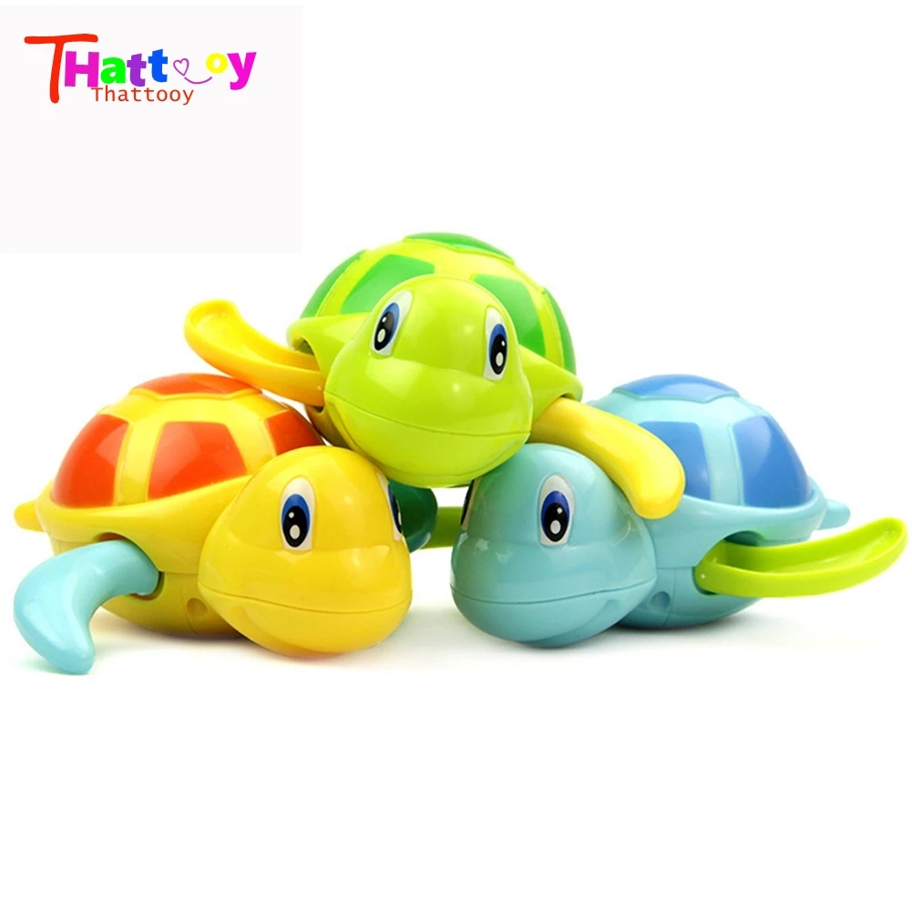 

Baby Bath Toys Bathing Little Turtle Swimming Infants And Young Children Play In The Water Bathtub Clockwork Toy 1-3 Years Old