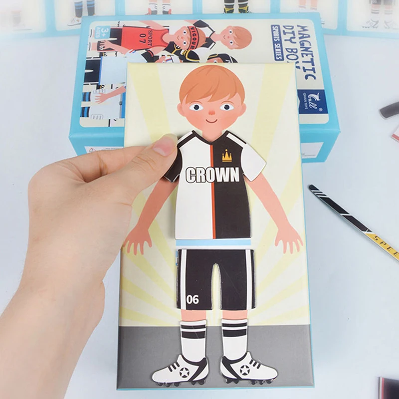 Детские Магнитные Головоломки для когнитивного развития человеческого тела