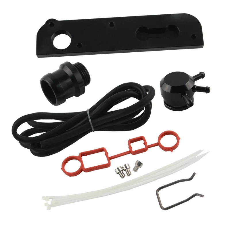 PCV удалить раствор комплект w/ Boost Cap для MK5 Golf GTi S3 Leon Cupra black|kit kits|kit golf |