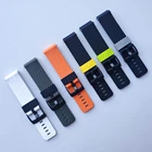 Силиконовый спортивный ремешок 24 мм для браслета SUUNTO 9 BARO для часов Suunto 7 и D5, сменный ремешок для часов