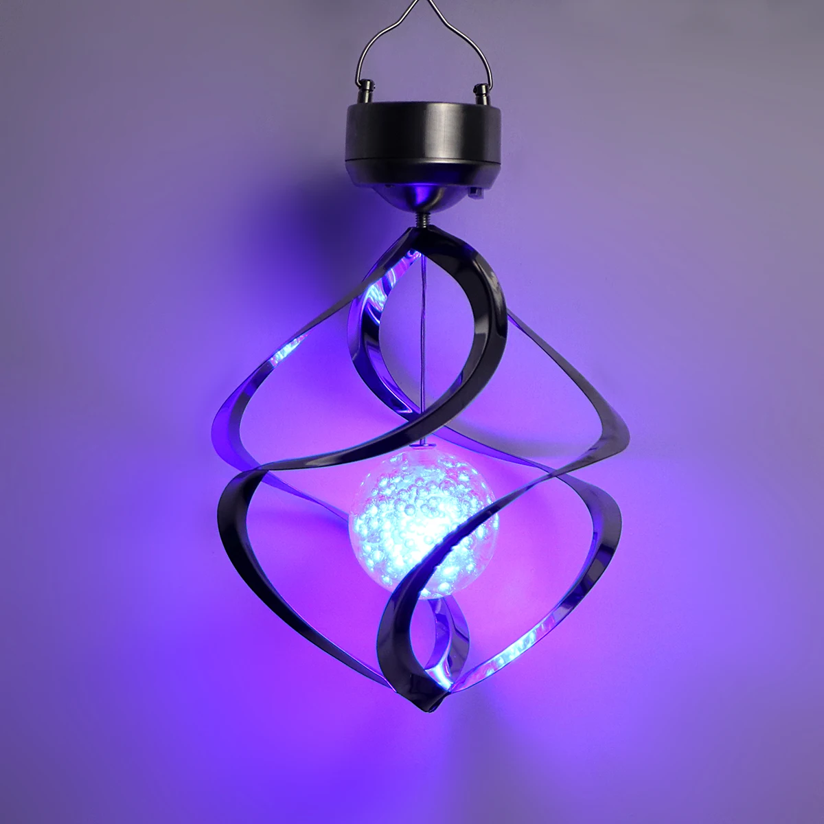 Садовый наружный 3D для патио меняющий цвет Спиннер подвесной светильник двора на