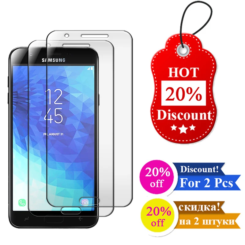 Защитное стекло для Samsung Galaxy J2 Prime J5 2016 J7 Pro J6 2018 закаленное Защита экрана pelicula J8 J 2 5