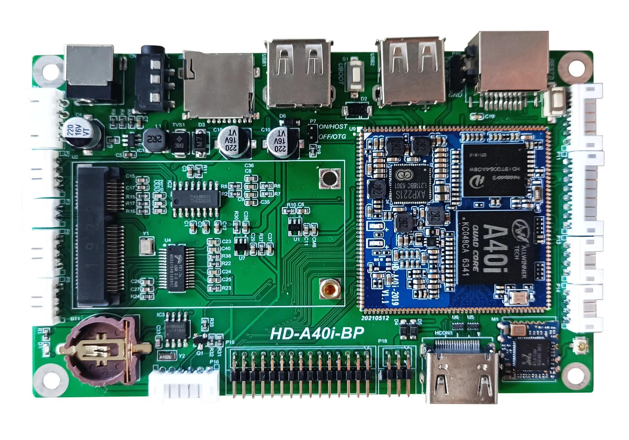 

Allwinner A40i Digital Signage A40I Development Board Evaluation Board