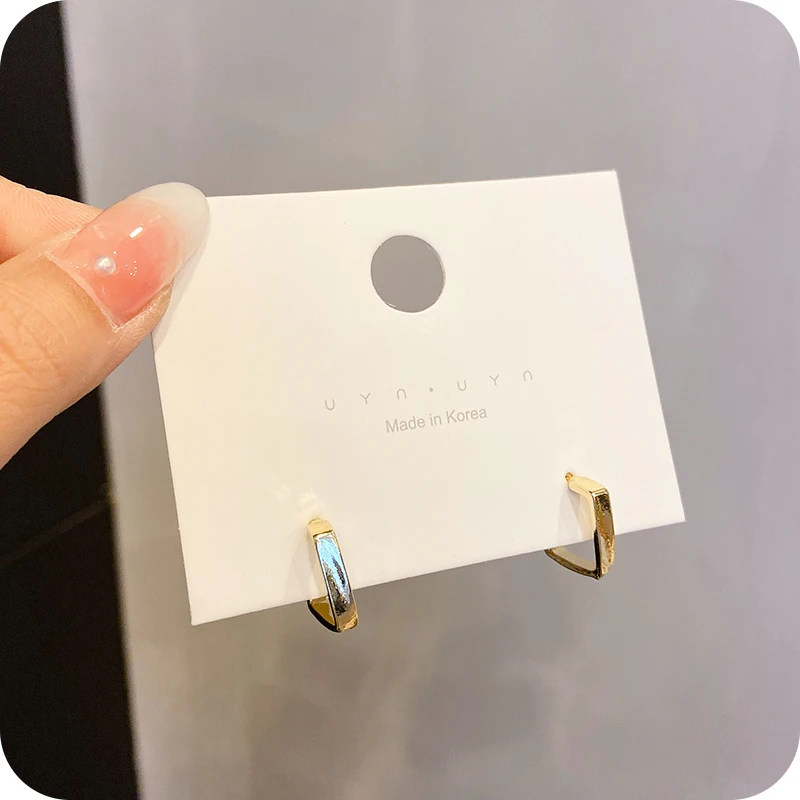 Высококачественные серьги в гонконгском ретро-стиле новинка 2021 модные Корейском